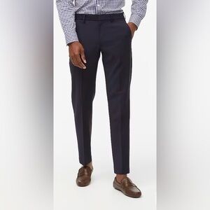 J Crew Factory Men's Navy Tapered Four Season Thompson Pants NWT 30 x 32 #1365